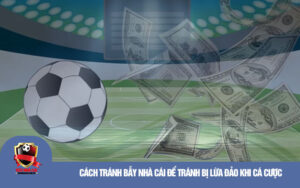 Cách tránh bẫy nhà cái để tránh bị lừa đảo khi cá cược